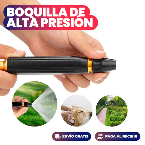 Pico Pulverizador | 3 Modos Ajustables | Adaptable a Cualquier Manguera