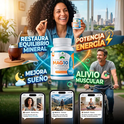 Mag10 Complejo de Magnesio 10 en 1