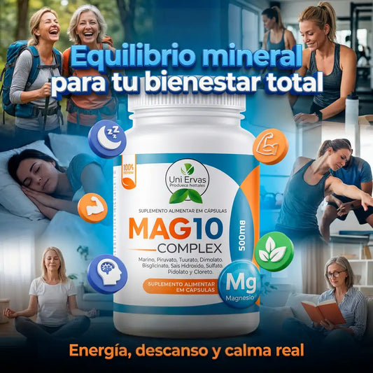 Mag10 Complejo de Magnesio 10 en 1